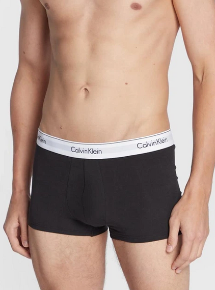 Набір чоловічих трусів боксерів Calvin Klein men boxer 3 шт в наборі | Зображення 3