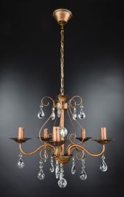 Люстра свічка 26021 Коричневий 55-90х50х50 см.