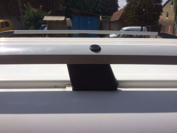 Рейлинги Серый мат (пласт. ножки.) Короткая база для Citroen Jumpy 1996-2007 гг. | Зображення 4