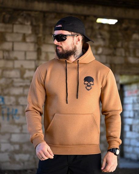 Мілітарі худі на флісі GENESIS Донецька область койот ПП8083 | Зображення 1