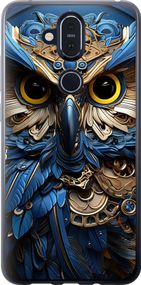 Чехол на Nokia 8.1 Сова v2 "5649u-1620-17620"