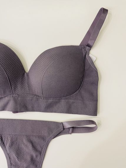 Комплект бюстгальтер і трусики Beisdanna 1306 Бузковий One Size | Зображення 2