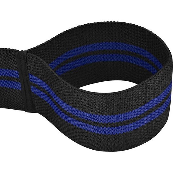 Бинты на колени RDX GYM KNEE WRAP R11 BLACK/BLUE | Зображення 6