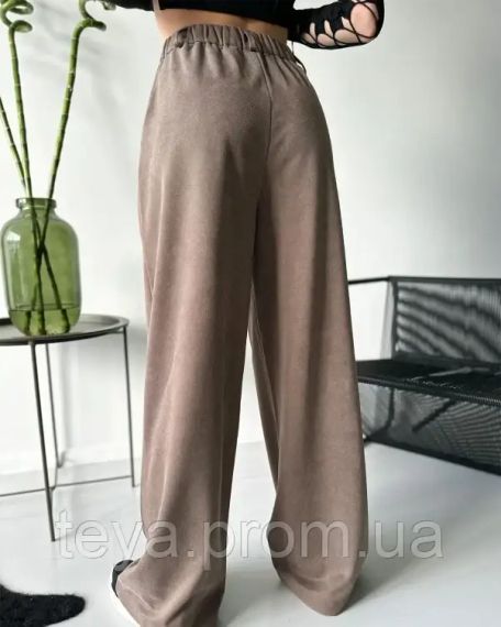 Брюки цвет коричневый размеры L, XL, XXL FI_006908 | Зображення 3