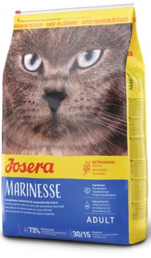 Корм Josera Marinesse сухий гіпоалергенний з лососем для котів з чутливим травленням 2 кг