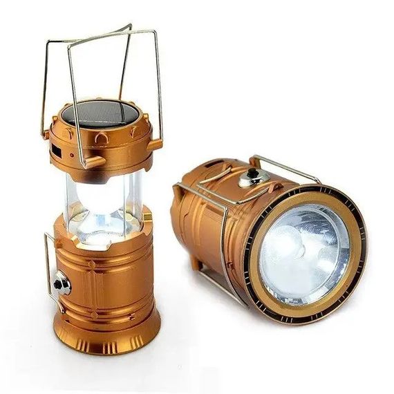 Фонарь Supretto кемпинговый раздвижной Бронзовый (CZ2771540001) | Зображення 1