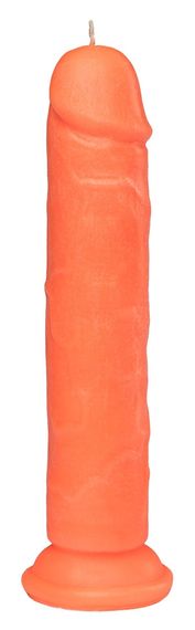 Свічка LOVE FLAME - Dildo Roma ORANGE Fluor, CPS03-ORANGE sexstyle | Зображення 1