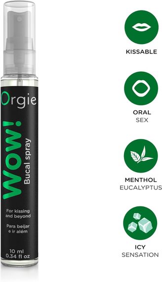 Лубрикант Orgie Wow Blowjob Spray, 10 мл | Зображення 2