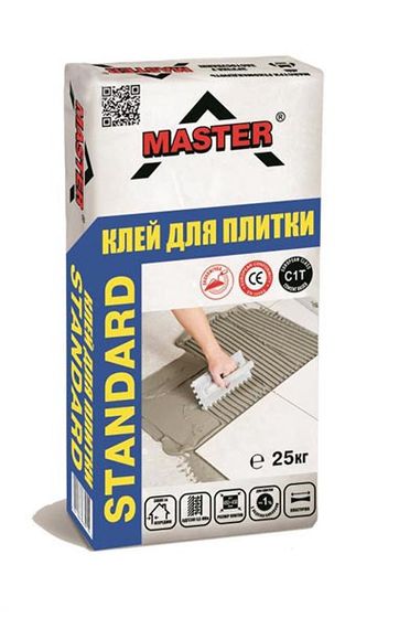 Клей для плитки Master "STANDARD" 5 кг