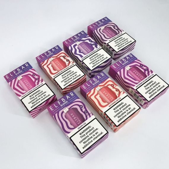 Elf Bar RI3000 5%. Чорниця Апельсин (Blueberry Orange) | Зображення 2