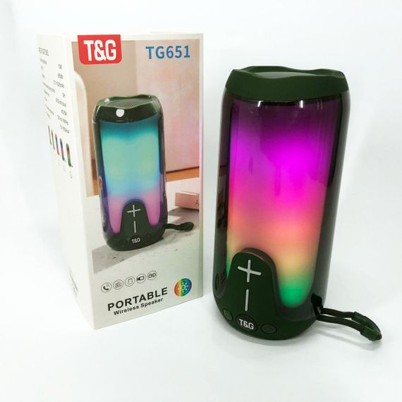 Гучна колонка для вечірки TG651, Гучна блютуз колонка, Блютуз колонка HJ-937 для вулиці | Зображення 5