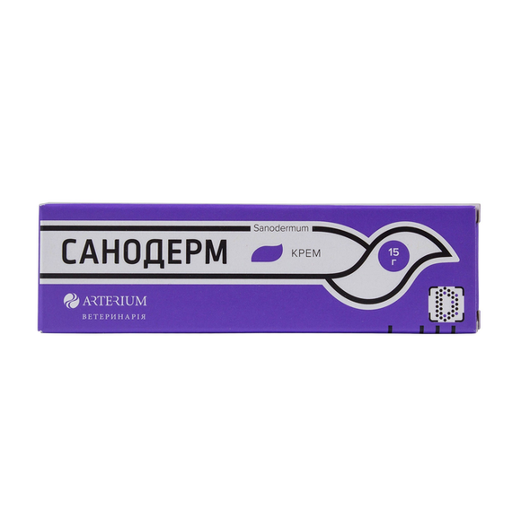 Крем для кошек и собак Артериум "Санодерм" 15 г