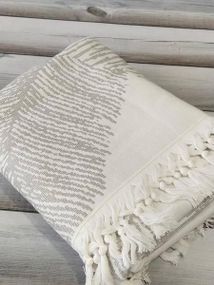 Полотенце Пештемаль Pupilla PUP. Maxel a.gri 90х170см