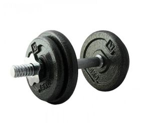 Гантель набірна LiveUP 10кг 1шт DUMBELL SET чорний Уні 2-10кг LS2311-10