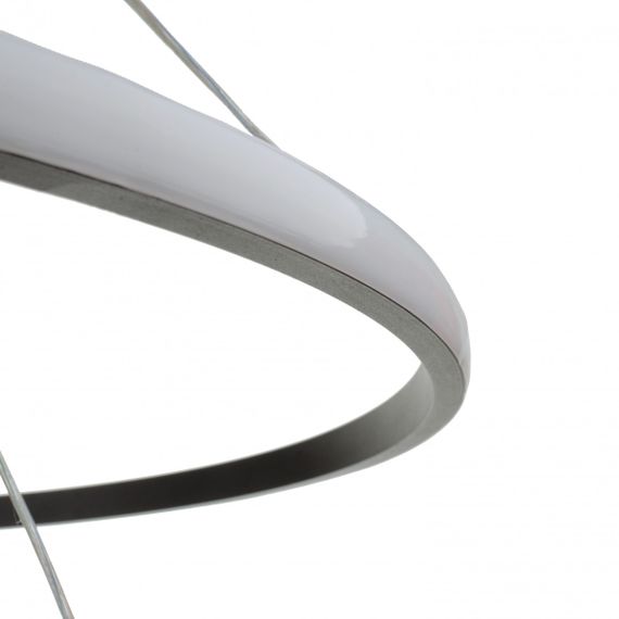 Люстра потолочная подвесная в холл LED BR-951S/3 78W WW BK | Зображення 5