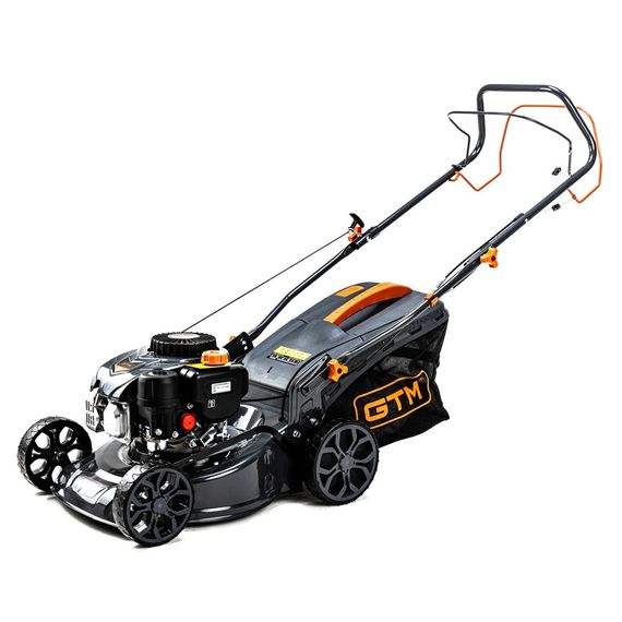 Газонокосарка бензинова самохідна GTM LM42-SP (42 см, 4 к.с., 2.9 кВт, 25-75 мм, 45 л, 24 кг) | Зображення 2