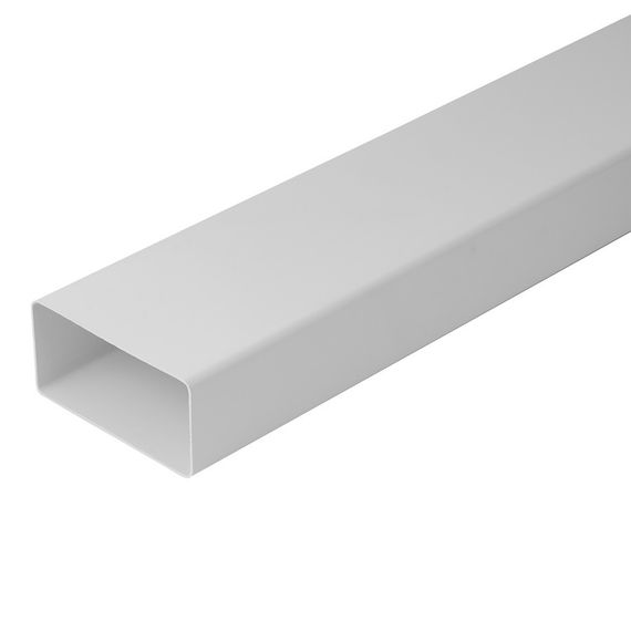 Повітропровід плоский пластиковий 110х55мм 0,5м K-0,5 Europlast