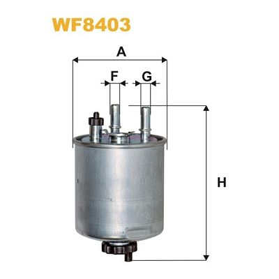 Фильтр топливный Wixfiltron WF8403