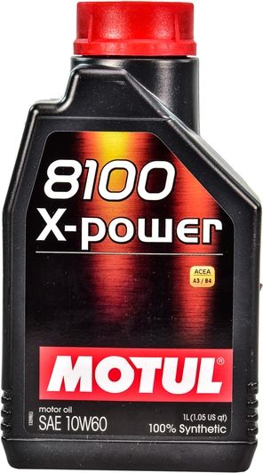 Моторна олива Motul 8100 X-POWER 10W-60 1л.