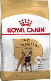 Сухий повнораційний корм Royal Canin French Bulldog Adult для дорослих собак породи Французький бульдог віком від 12 місяців. 3 кг