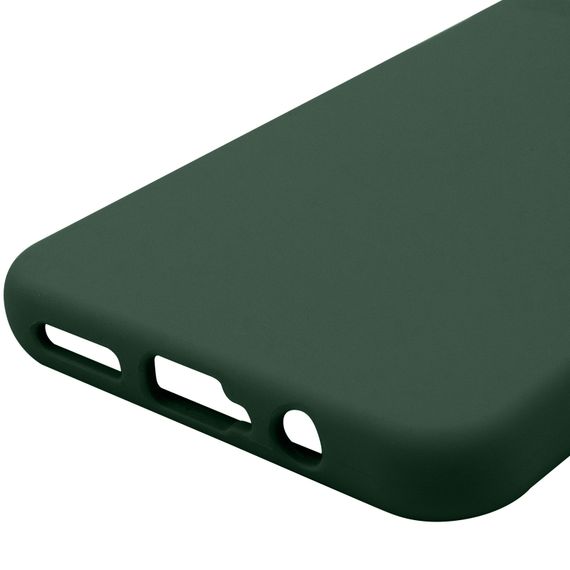 Чохол Silicone Cover Lakshmi Full Camera (AAA) для Motorola Moto G35 Зелений / Cyprus Green | Зображення 4