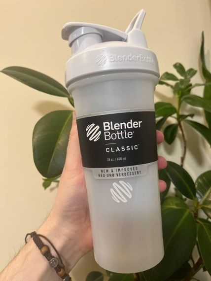 Спортивний шейкер BlenderBottle Classic Loop PRO 28oz/820ml White (500483) | Зображення 5