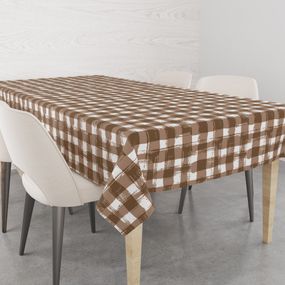 Скатертина Home Line 64766 Україна 120x150  Бавовна Сірий