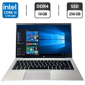 Ультрабук HP EliteBook 840 Aero G8 / 14" (1920x1080) IPS / Intel Core i5-1145G7 (4 (8) ядра по 4.4 GHz) / 16 GB DDR4 / 256 GB SSD M.2 / Intel Iris Xe Graphics / WebCam б/в