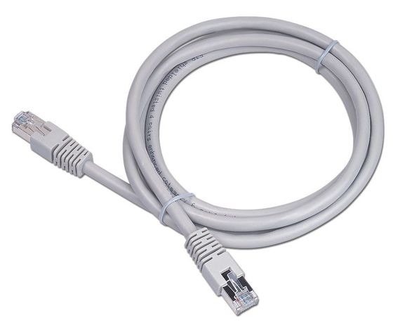 Патч корд Cablexpert PP6-10M, FTP, категорія. 6, литий,  50u" штекер із фіксатором,10M, сірий | Зображення 1