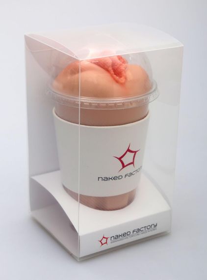 Мастурбатор-вагіна Naked Factory Cup Sleeve V–3, наскрізний Sex Aura | Зображення 1