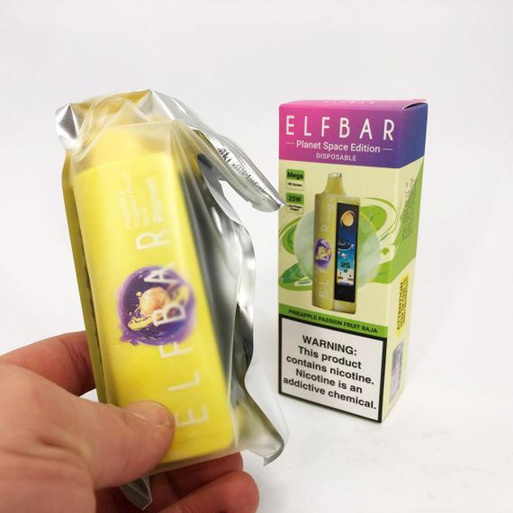 ELF BAR Planet 25000. Ананас Маракуйя Баха (Pineapple Passion Fruit Baja) | Зображення 3