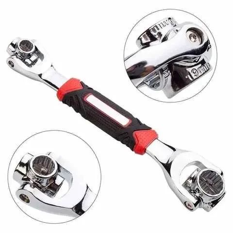 Універсальний багатофункціональний гайковий ключ Universal Tiger Wrench 48 в 1 | Зображення 9