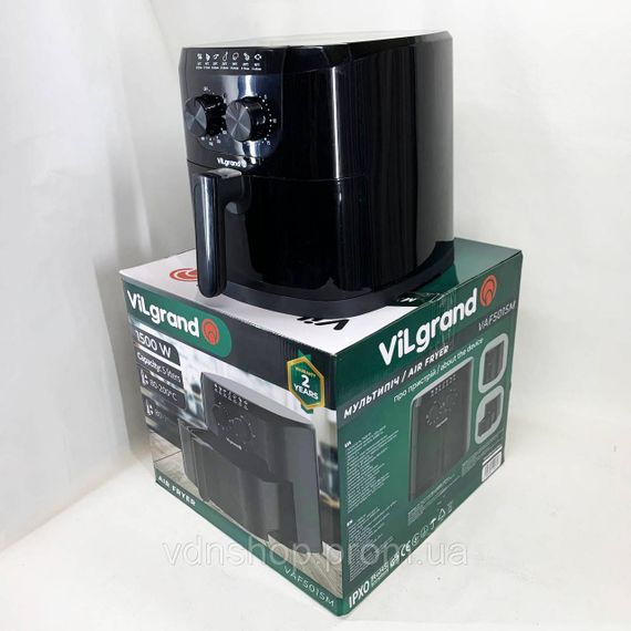 Фритюрниці електрична ViLgrand, Фритюрниця професійна, Повітряна фритюрниця для закусок без масла KQ-98 | Зображення 3