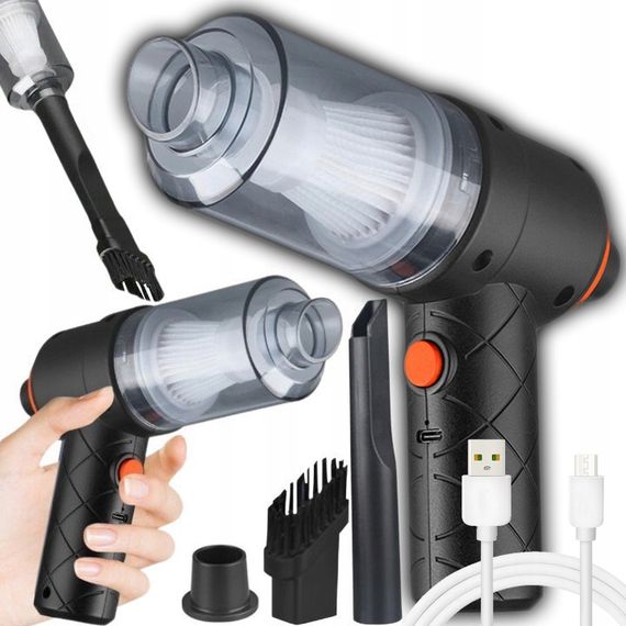 Автомобильный портативный беспроводной пылесос Easy Vacuum cleaner 2 in 1 M2042 | Зображення 2