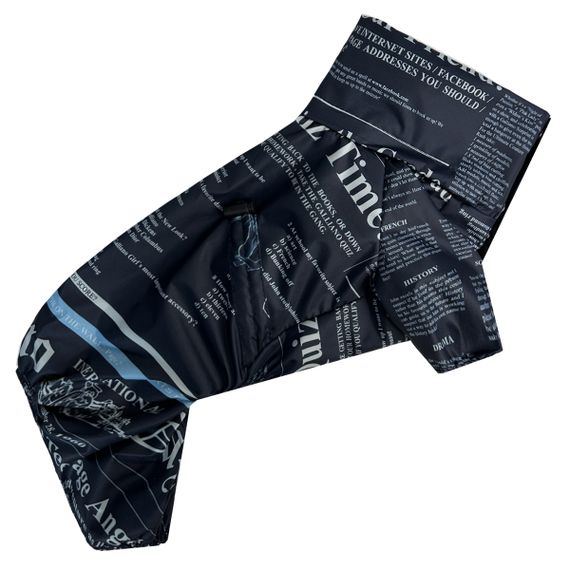 Дощовик газета синій M-114