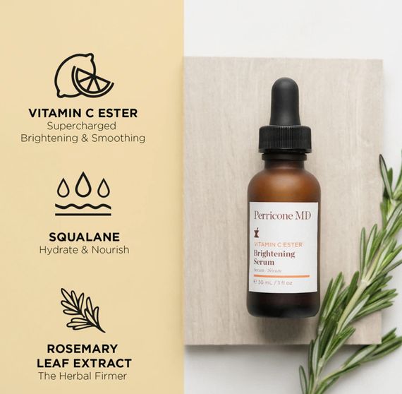 Perricone MD Vitamin C Ester Brightening Serum освітлювальна сироватка для обличчя | Зображення 3