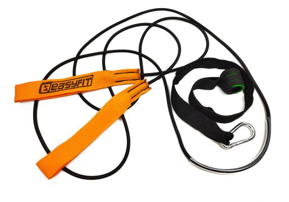 Гумова петля-еспандер EasyFit лижника, плавця, боксера 6 мм (EF-EBLP-AD-6) | Зображення 4