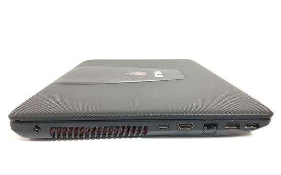 Ігровий ноутбук Asus ROG Strix GL552VW / 15.6" (1920x1080) IPS / Intel Core i5-6300HQ (4 ядра по 2.3 - 3.2 GHz) / 8 GB DDR4 / 480 GB SSD / nVidia GeForce GTX 960M, 2 GB GDDR5, 128-bit / WebCam / DVD-ROM / Win 11 Home б/в + Подарунок Накопичувач 64 ГБ | Зображення 3