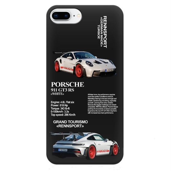 Чохол для iPhone 7 plus / iPhone 8 plus / Чохол на замовлення Принт: Порш
