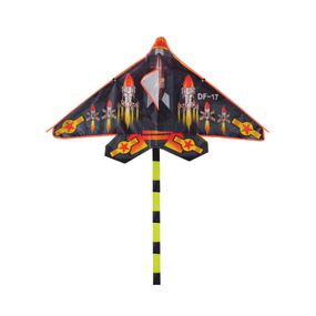 Воздушный змей "Самолет" VZ2212 200 см Черный