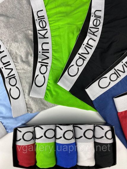 Набор трусов боксери CK в коробке  - ціна вказана поштучно | Зображення 5