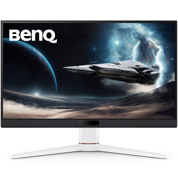 TFT 24.5" BenQ EX251, IPS, 220Hz, HDMI x2, DP, USB-C, колонки, білий | Зображення 5