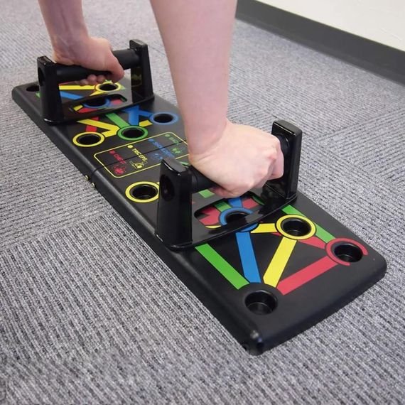 Платформа для віджимань 14в1, Foldable Push Up Board / Тренажер для рук / Універсальні упори для різних груп м'язів | Зображення 1