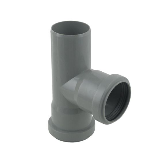 Трійник внутрішній каналізаційний PolMark ф50мм x90° | Зображення 1