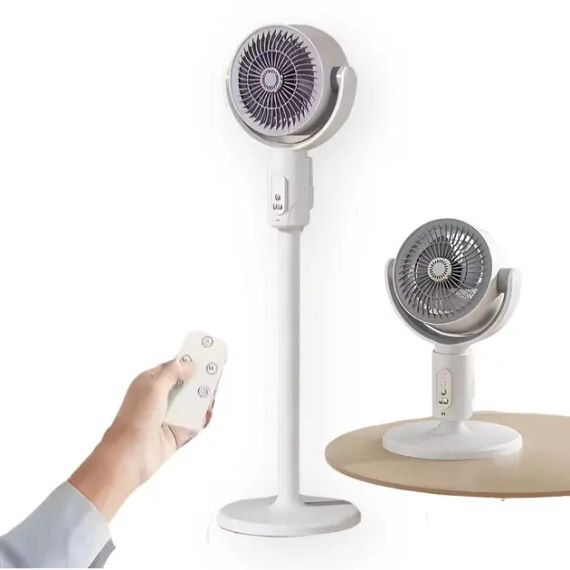 Підлоговий вентилятор LY-960 з 5 режимами, таймером та регулюванням висоти Midsummer | Зображення 1