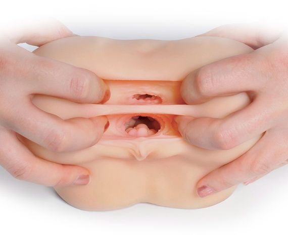 Мастурбатор реалистичный Pipedream PDX Extreme Fuck Me Silly с двумя входами: вагина и анус sexstyle | Зображення 6