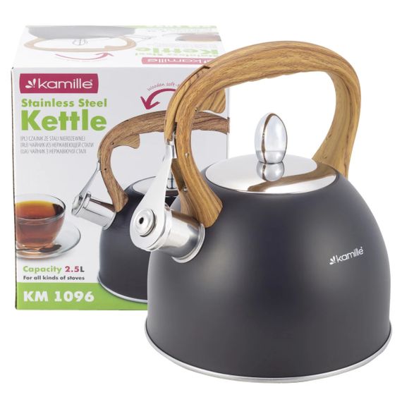 Чайник зі свистком Kamille KM-1096 2.5 л | Зображення 6