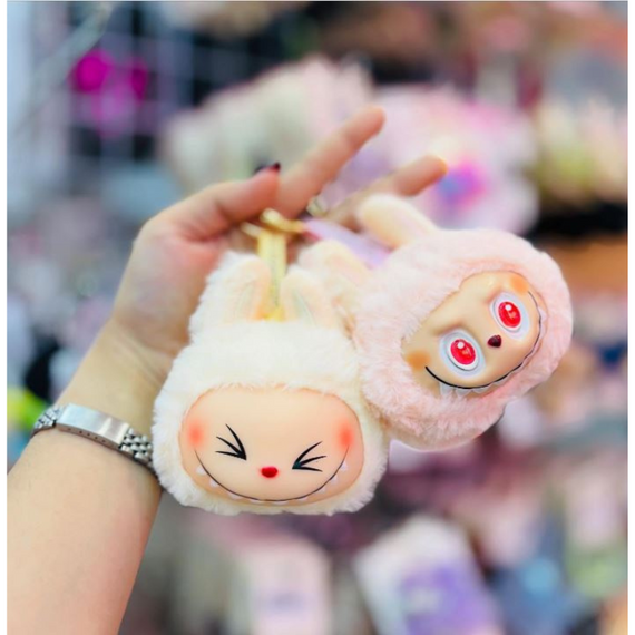 Брелок для рюкзака Labubu, хіт сезону Лабубу милий брелок для дівчаток і хлопчиків | Зображення 2