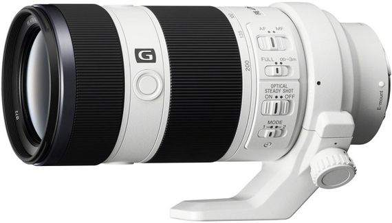 Объектив Sony 70-200mm, f/4.0 G для камер NEX FF (SEL70200G.AE)
