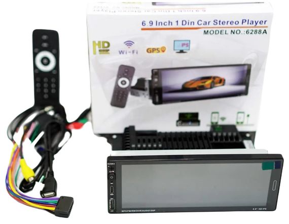 Універсальна магнітола 6.9 дюймів, Android 12 з підтримкою CarPlay, XPRO, 1DIN (42456-6288A64_3234) | Зображення 6